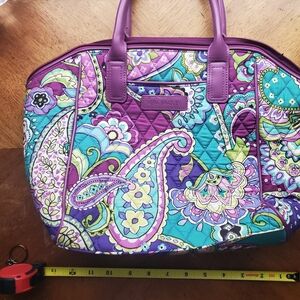 Vera Bradley Multicolor Paisley Travel Bag